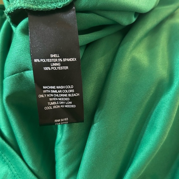 Jessica Howard Vibrant Green Midi Dress. Size 8. Zip back. - Picture 6 of 11